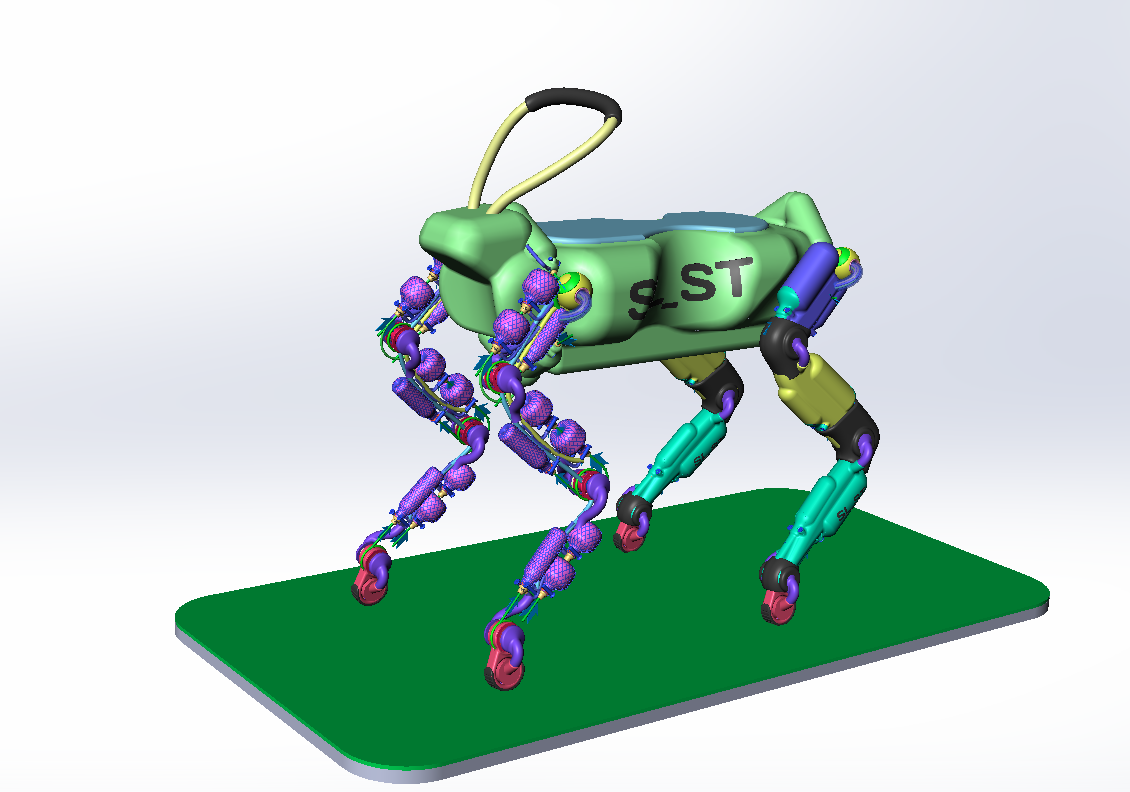 载人四足机器狗